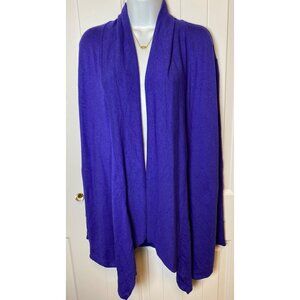 ATHLETA Pranayama Restore Wrap/Cardigan Medium Purple Yoga, Active Workout